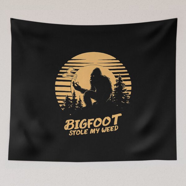 Item preview, Bigfoot stole my weed designed and sold by VerdePlantTees.