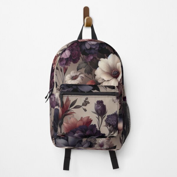 Item preview, Artistic moody floral pattern designed and sold by VJCreativeS.