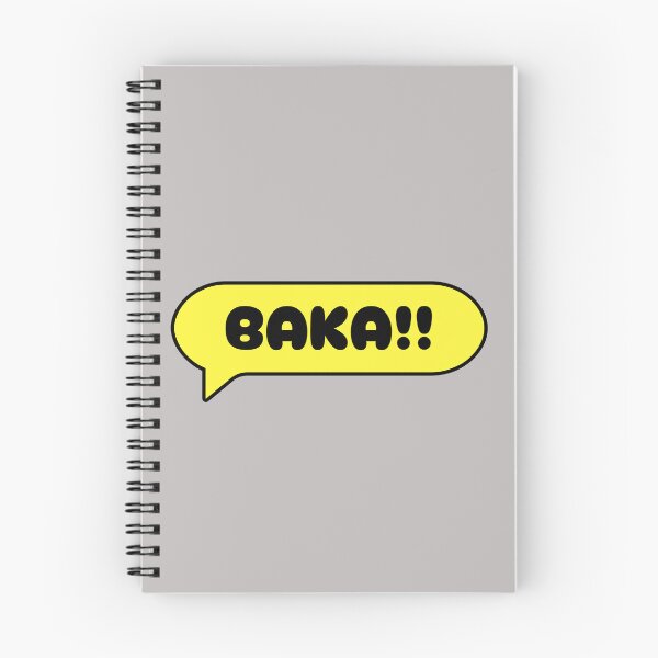 Item preview, Baka text bubble yellow designed and sold by Waifu-inc.