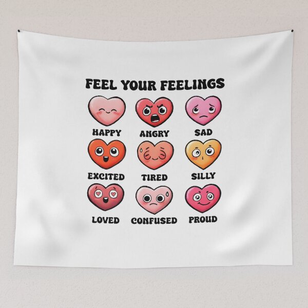 Item preview, It's Okay To Feel All The Feels, ABA Therapist, Speech Therapy, BCBA, Mental Health, RBT, AAC designed and sold by behindthefacts.