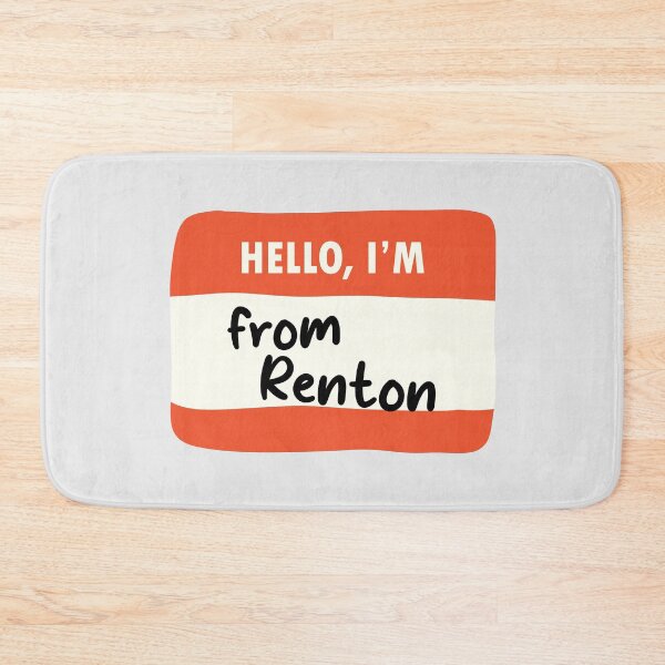 Item preview, Hello I'm From Renton designed and sold by orlumbuspirate.