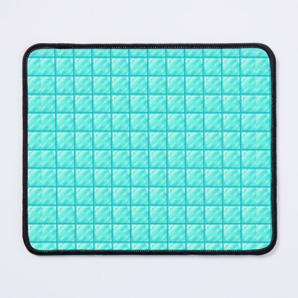 Item preview, Diamond Block Minecraft Pattern Texture designed and sold by Kubala Designs.