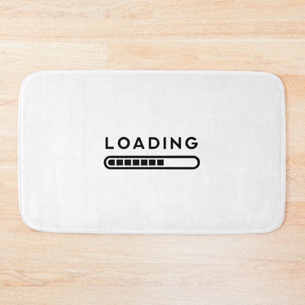 Item preview, Loading Progress Bar - Black designed and sold by Weknes.