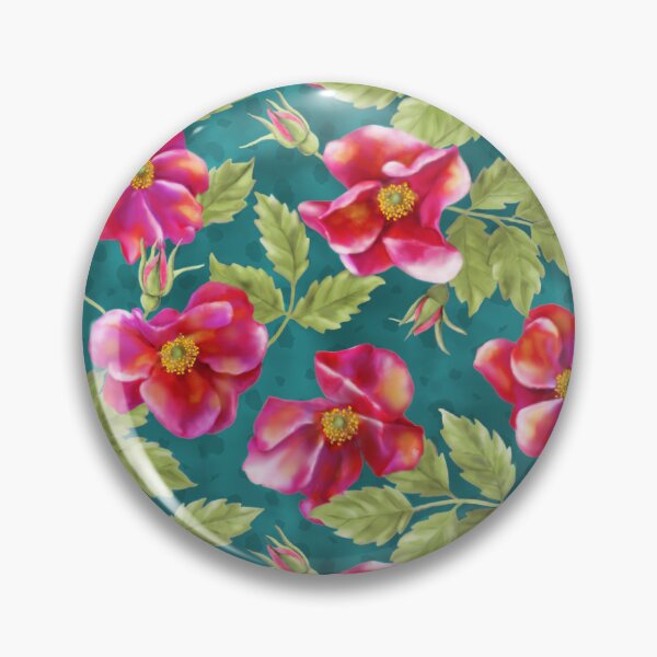 Item preview,  Dark Pink Wild Roses designed and sold by Tina Veenstra.