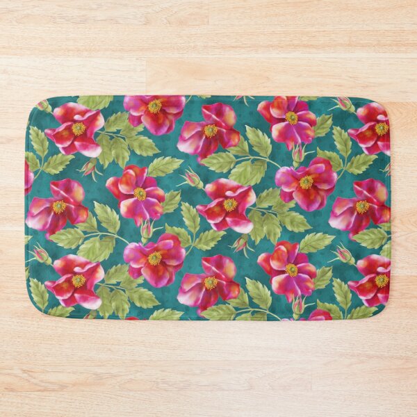 Item preview,  Dark Pink Wild Roses designed and sold by Tina Veenstra.