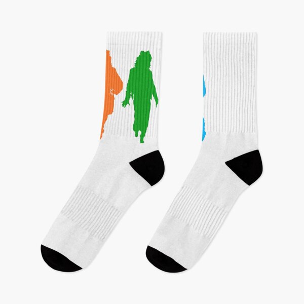 Item preview, Madonna Silhouette in Orange, Green, Yellow And Blue Colors designed and sold by Henrylizarraga.