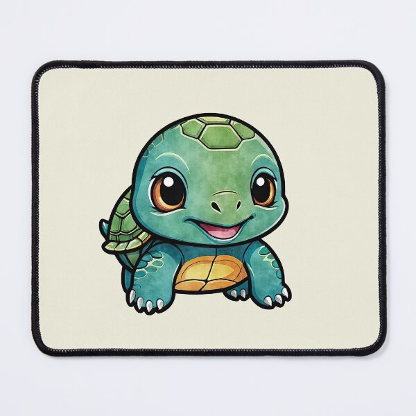 Item preview, Cute turtle designed and sold by strixvariaart.