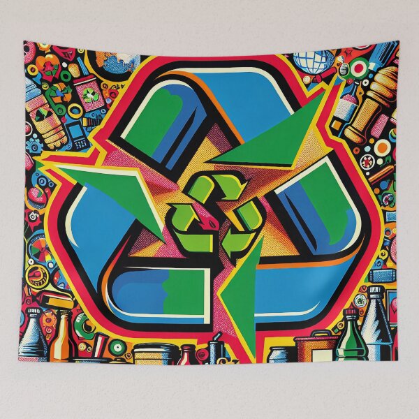 Item preview, Recycle Pop Art Style designed and sold by SportsT-Shirts.