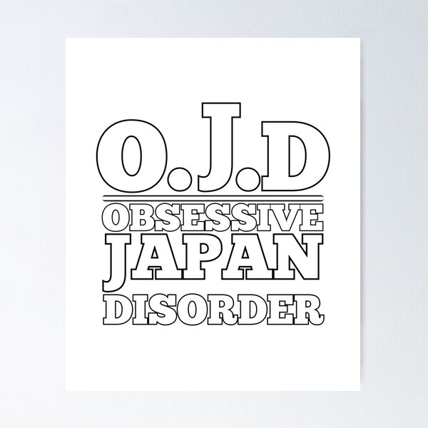 Item preview, Obsessive Japan Disorder designed and sold by Tokyotopia.