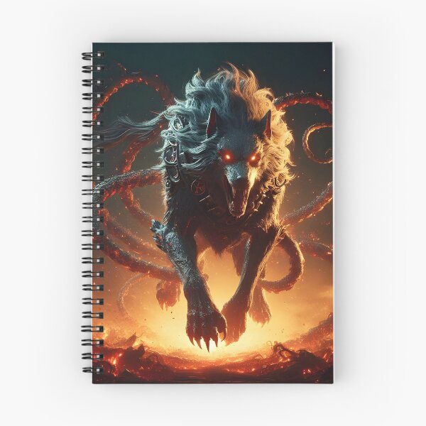Item preview, Nordic Fenrir Wolf designed and sold by GalleryBrisArt.