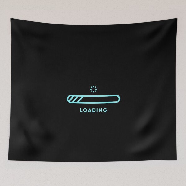 Item preview, Funny Loading Bar - Tech Humor Blue designed and sold by Weknes.
