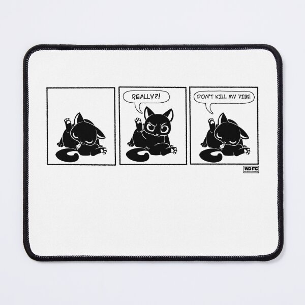 Item preview, Don´t Kill my Vibe- Cat Licking Itsef designed and sold by World Domination For Cats ®.