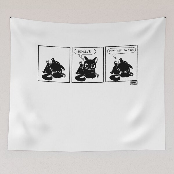 Item preview, Don´t Kill my Vibe- Cat Licking Itsef designed and sold by World Domination For Cats ®.