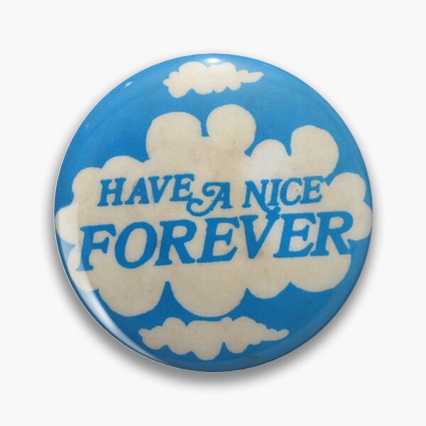 Item preview, Vintage design Blue skies pin designed and sold by marillus.