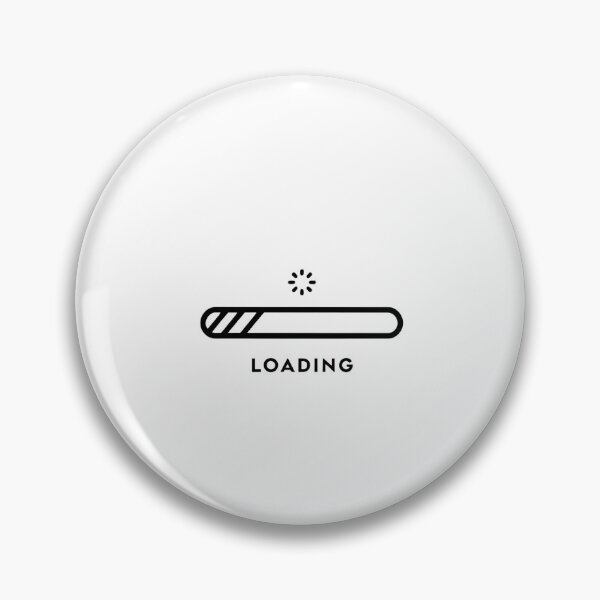 Item preview, Funny Loading Bar - Tech Humor Black designed and sold by Weknes.