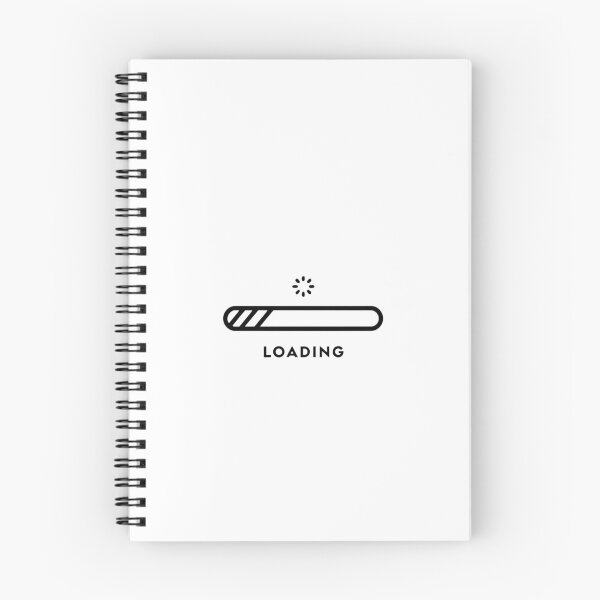 Item preview, Funny Loading Bar - Tech Humor Black designed and sold by Weknes.