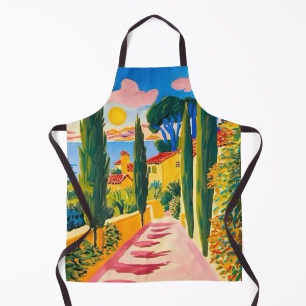 Item preview, Sunset Pathway in Nice, France: Mediterranean Colors and Coastal Charm designed and sold by CARRAANN.