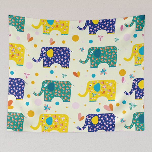 Item preview, Elephants printed with tenderness designed and sold by Eureka Studios.