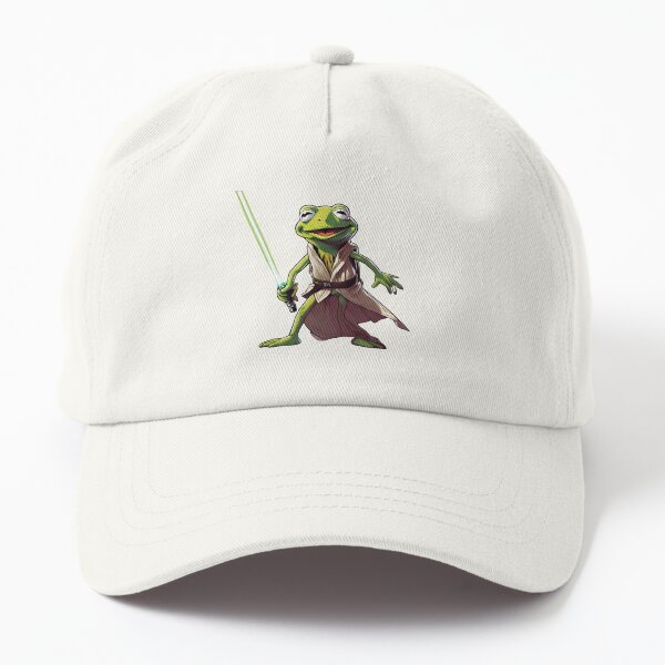 Aperçu de l'œuvre Kermit avec sabre laser créée et vendue par SALUdesign.