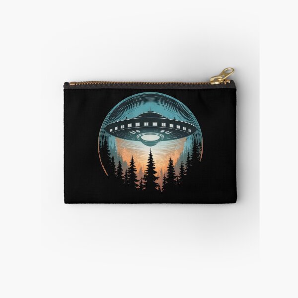Item preview, Retro UFO Forest designed and sold by VerdePlantTees.