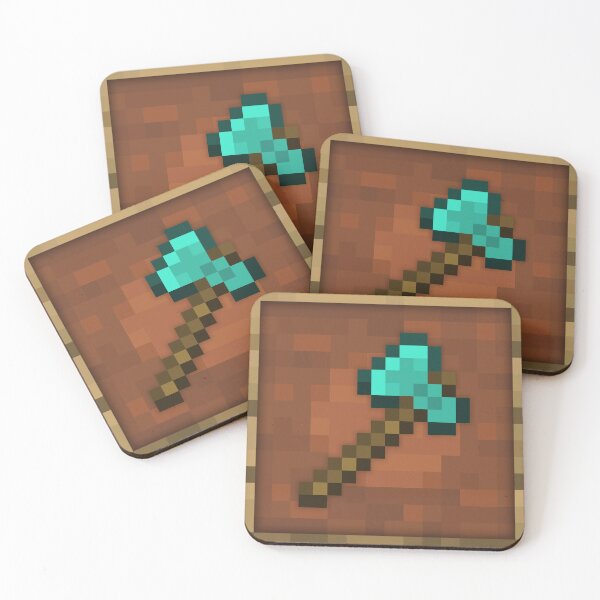 Item preview, Diamond Axe Item Frame Minecraft designed and sold by Kubala Designs.