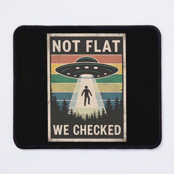 Item preview, Not flat we checked designed and sold by VerdePlantTees.