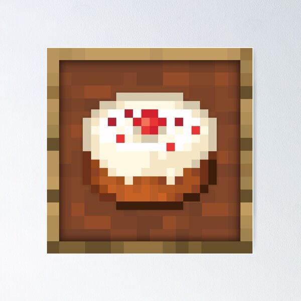 Item preview, Cake Item Frame Minecraft designed and sold by Kubala Designs.
