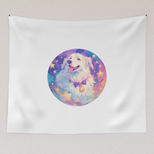 Item preview, Galactic dog // galaxy dog art // dogs // galaxy // puppy // cute doggo designed and sold by SMARTKIT  DESIGNAGENCY.