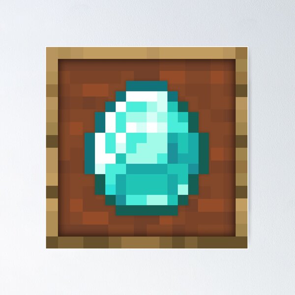 Item preview, Diamond Item Frame Minecraft designed and sold by Kubala Designs.
