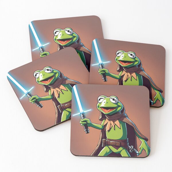 Item preview, Kermit with lightsaber designed and sold by SALUdesign.