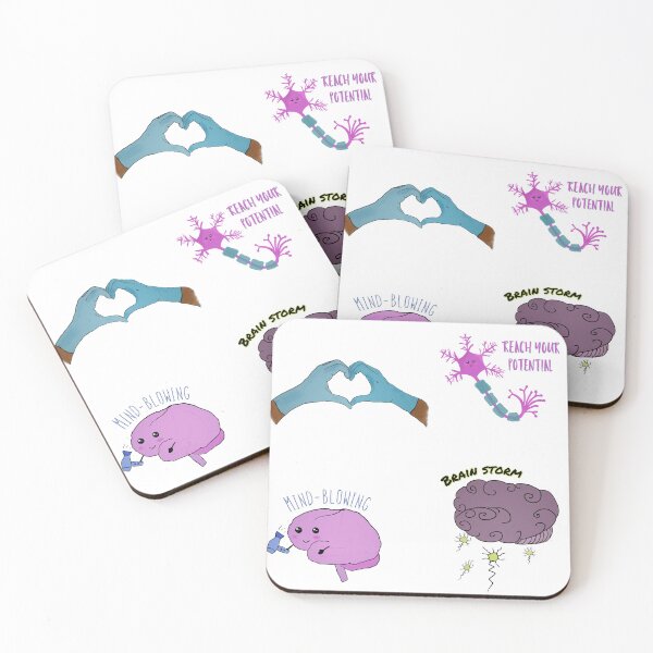 Item preview, Neurology puns set designed and sold by Tamm-art.