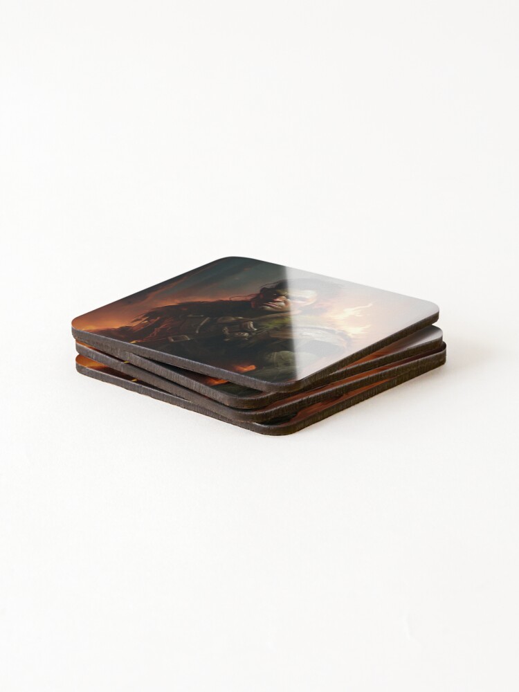 Thumbnail 4 of 5, Coasters (Set of 4), Orc designed and sold by Rtymer.