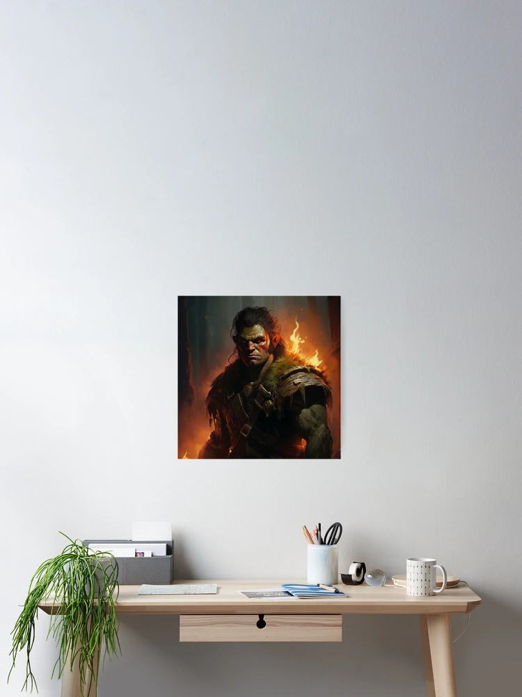 Thumbnail 2 of 3, Poster, Orc designed and sold by Rtymer.