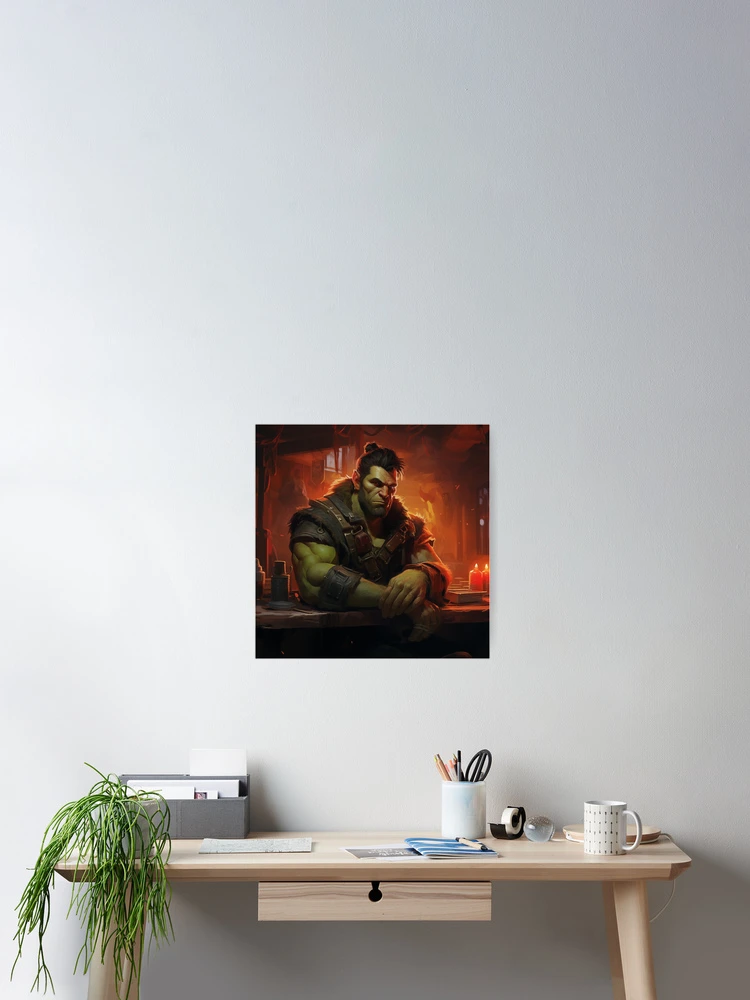 Thumbnail 2 of 3, Poster, Orc designed and sold by Rtymer.