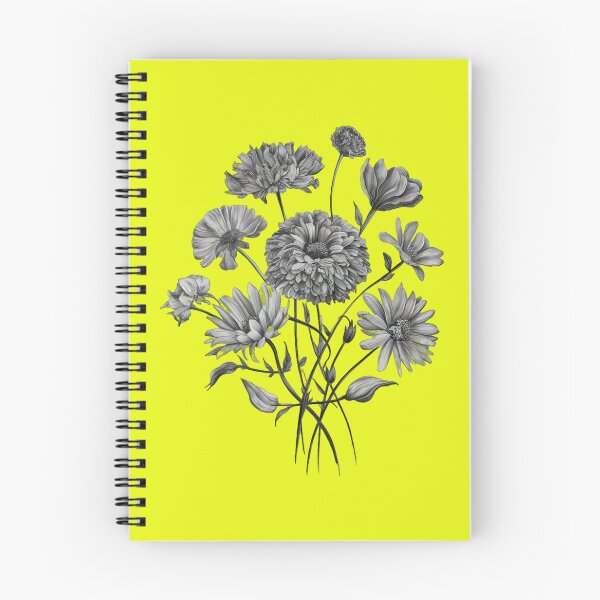 Item preview, Flowers. A bouquet of wild flowers.Fluorescent yellow. Neon designed and sold by MagelliShop.