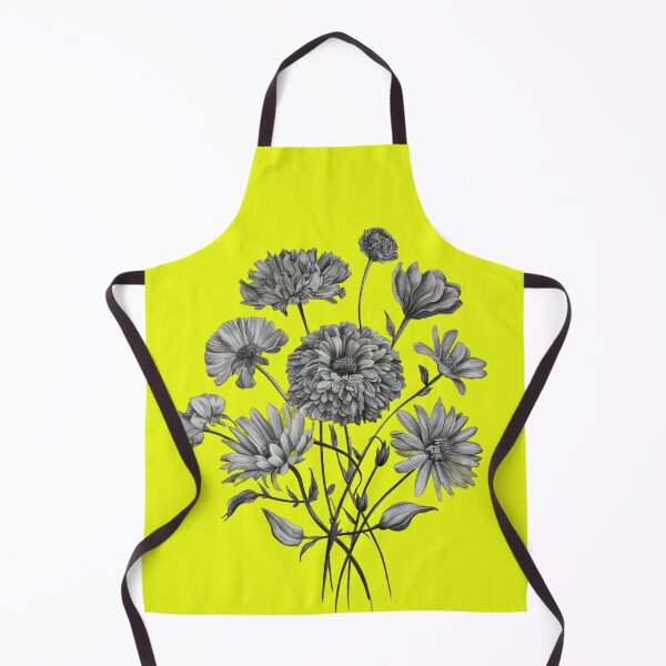 Item preview, Flowers. A bouquet of wild flowers.Fluorescent yellow. Neon designed and sold by MagelliShop.