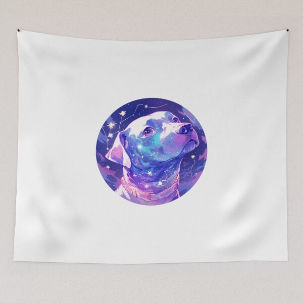Item preview, Galactic dog // galaxy dog art // dogs // galaxy // puppy // cute doggo designed and sold by SMARTKIT  DESIGNAGENCY.