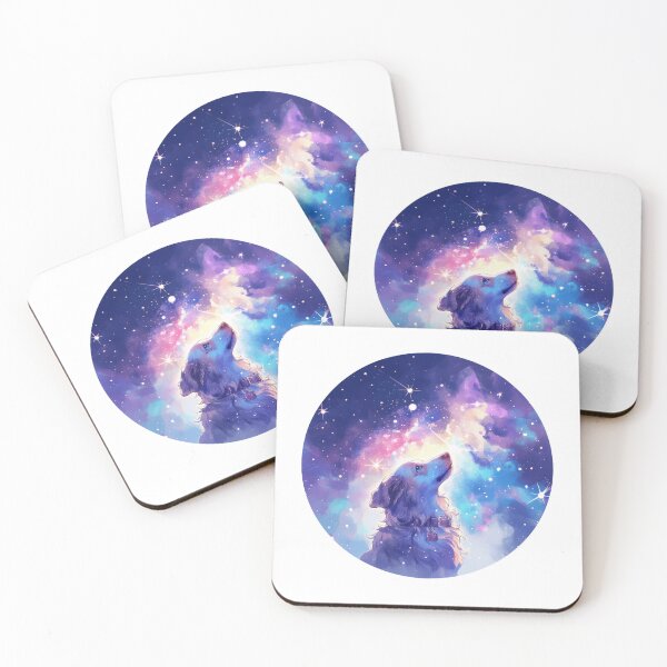 Item preview, Galactic dog // galaxy dog art // dogs // galaxy // puppy // cute doggo designed and sold by SMARTKIT  DESIGNAGENCY.