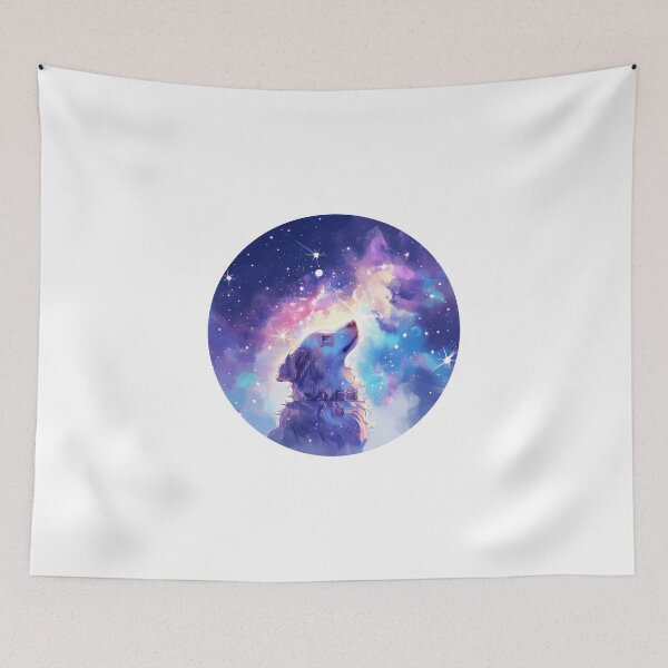 Item preview, Galactic dog // galaxy dog art // dogs // galaxy // puppy // cute doggo designed and sold by SMARTKIT  DESIGNAGENCY.