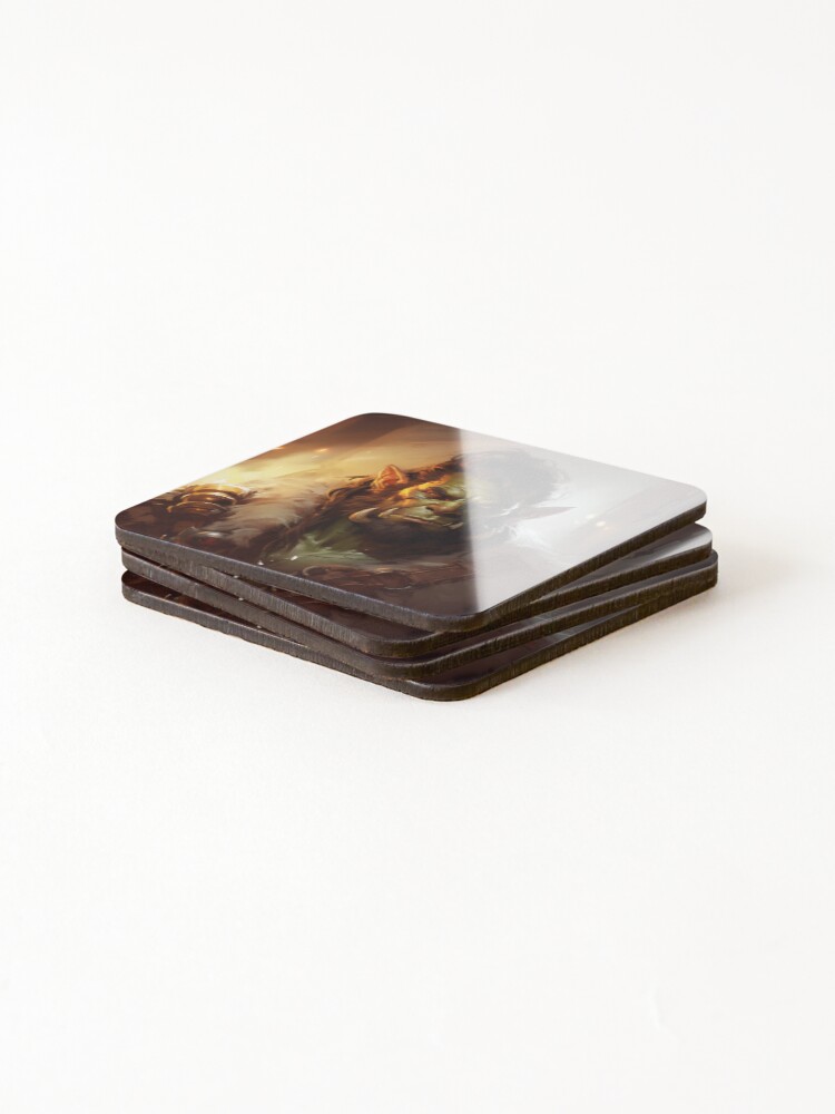 Thumbnail 4 of 5, Coasters (Set of 4), Orc designed and sold by Rtymer.