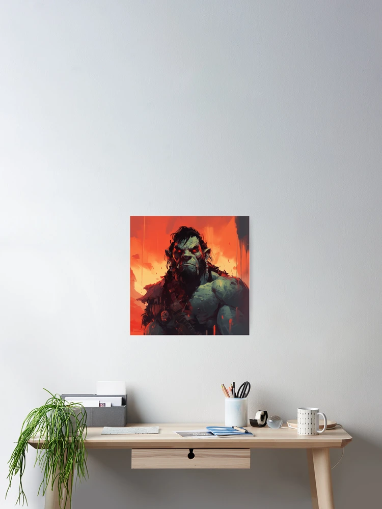 Thumbnail 2 of 3, Poster, Orc designed and sold by Rtymer.