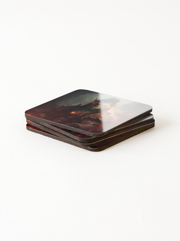 Thumbnail 4 of 5, Coasters (Set of 4), Orc designed and sold by Rtymer.