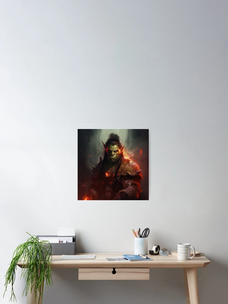 Thumbnail 2 of 3, Poster, Orc designed and sold by Rtymer.