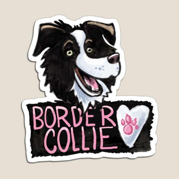 Aperçu de l'œuvre Amour Border Collie créée et vendue par CreateForDogs.