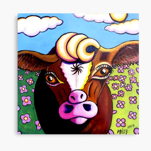 Sniffy Metal Print