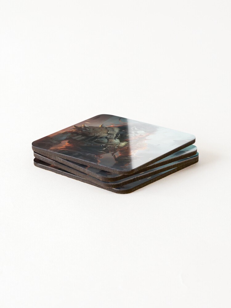 Thumbnail 4 of 5, Coasters (Set of 4), Orc designed and sold by Rtymer.