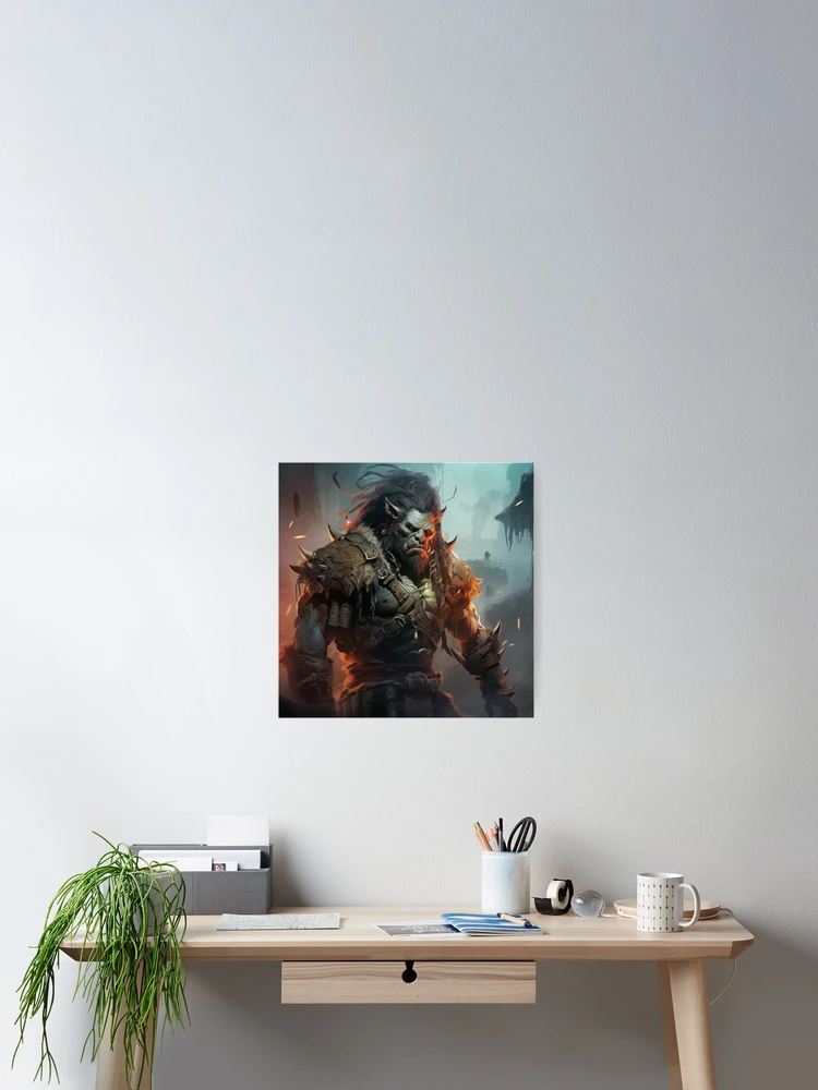 Thumbnail 2 of 3, Poster, Orc designed and sold by Rtymer.