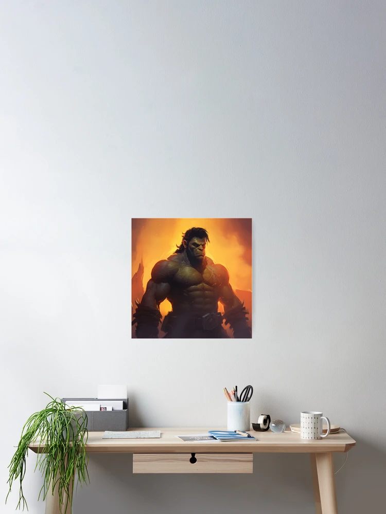 Thumbnail 2 of 3, Poster, Orc designed and sold by Rtymer.