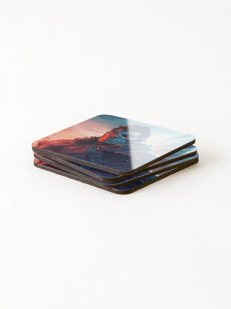 Thumbnail 4 of 5, Coasters (Set of 4), Orc designed and sold by Rtymer.