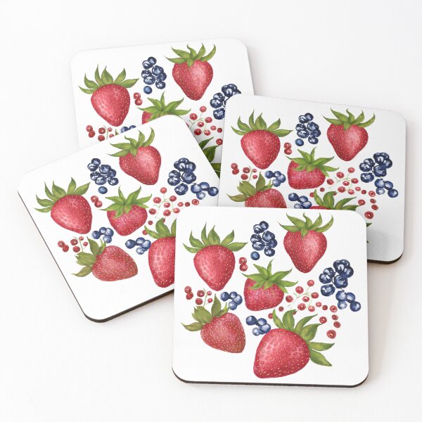 Item preview, Strawberries and Blueberries and Fruit, Oh My! designed and sold by Olivia Ossege.